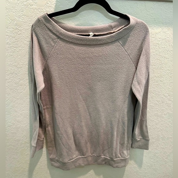 Cream Off-Shoulder Sweater - Picture 1 of 1